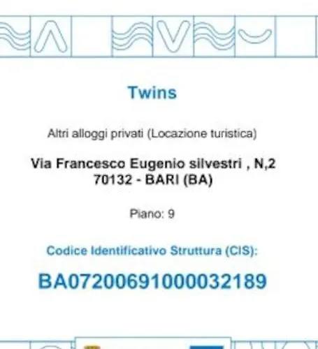 Casa Twins Appartamento Bari